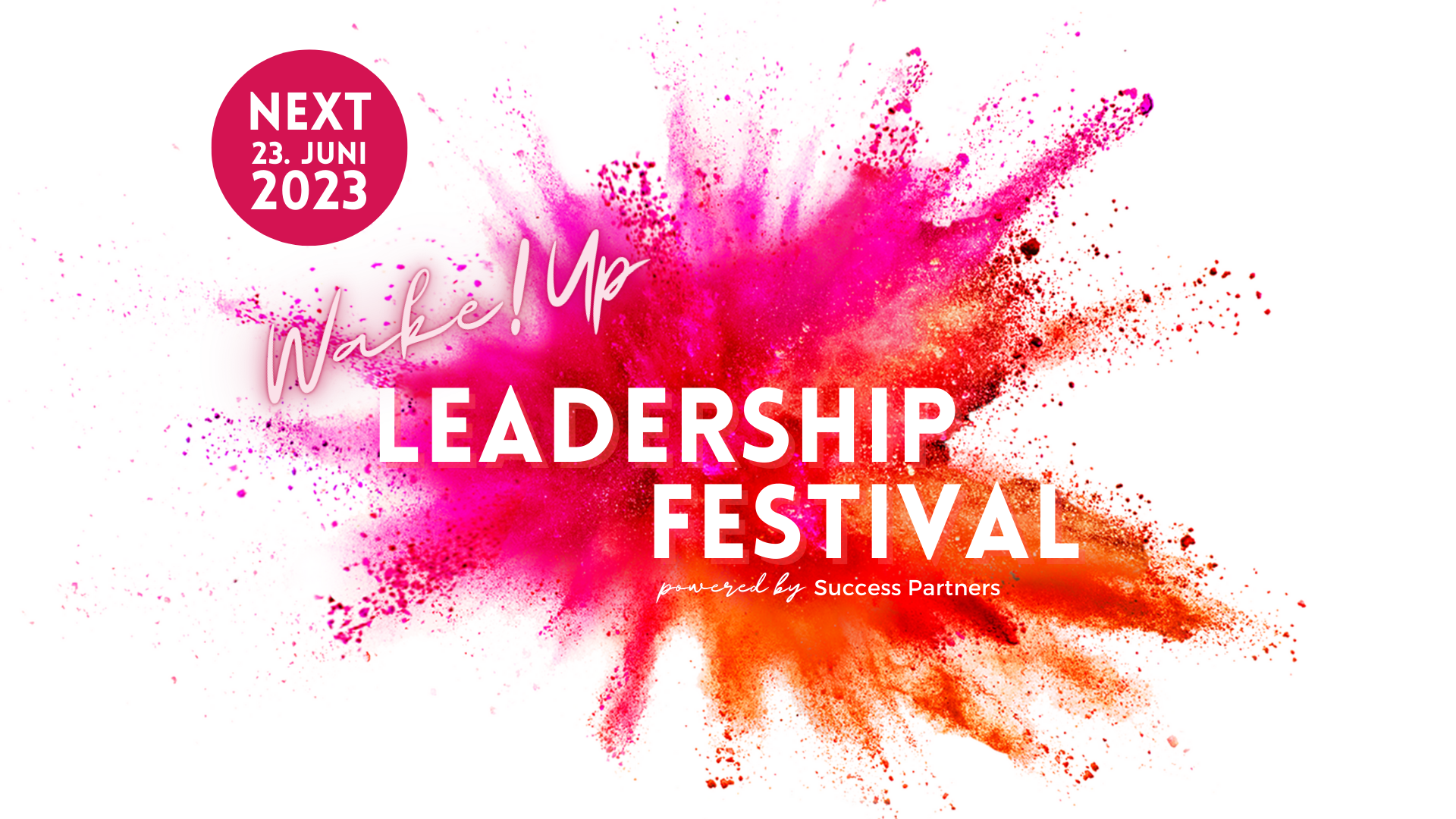 White Wake!Up Landingpage